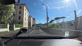 Driving in Italy. Down into the center of La Spezio. June 13th 2026