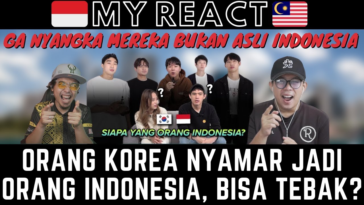 NGAKAK! FASIH BANGET BAHASA INDONESIANYA! KETEBAK GAK SIAPA ORANG ASLINYA INDONESIA?