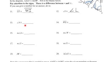 Geometry Chapter 4 Review Explained