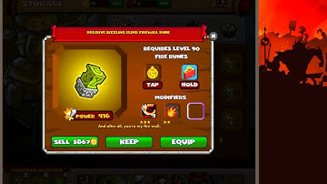 Dungeon Rampage Pyromancer ( Open RARE CHEST)