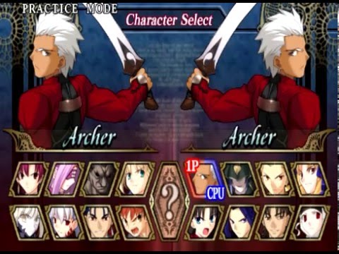 Juego Para Psp O Emulador De Psp De Fate Stay Night Youtube