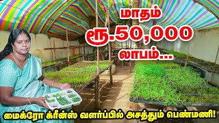 ஒரு கிலோ ரூ.1000 முதல் ரூ.5000 வரை | Micro Greens வளர்ப்பில் இவ்வளவு லாபமா?