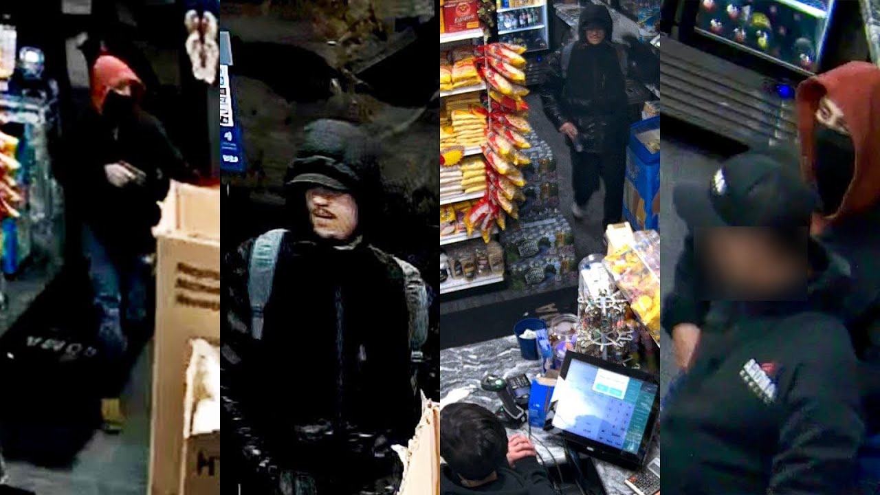 Mass. police seek ID of butcher shop armed robbery suspects - YouTube