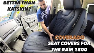 COVERADO SEAT COVERS | RAM 1500 | UNBOXING | INSTALL | REVIEW