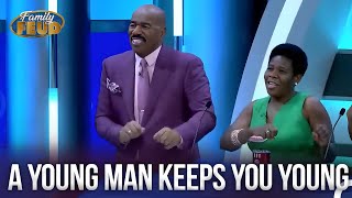 The Answer That Made Steve Harvey Dance