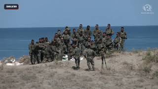 WATCH: Philippine, US troops hold counterlanding drill in Laoag