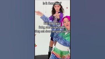 Kidz Bop Taylor Swift Lyric Changes That Make No Sense #taylorswift #swiftie