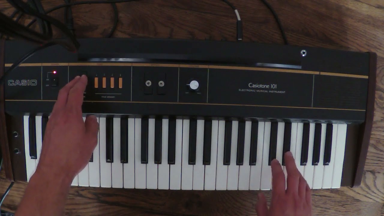 Casiotone 101 - vintage organ / keyboard (PL) - YouTube