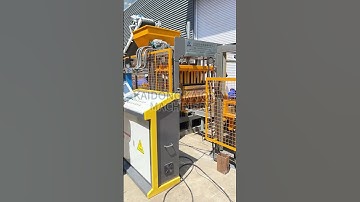 KaiDong QT4-15B full automatic brick machine#brickmachine #brickmakingmachine #blockmachine