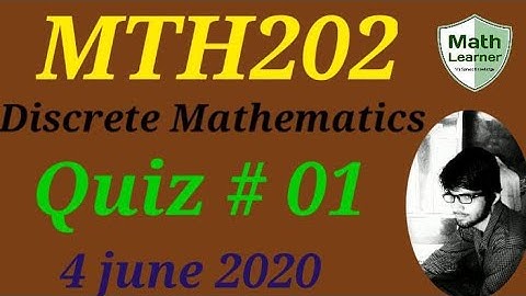 MTH202 Quiz No 1 (Spring 2020) Solution with Full Explanation _