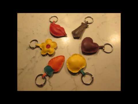 Portachiavi Fai Da Te Come Fare Dei Portachiavi Personalizzati In Pelle Diy Tutorial Youtube