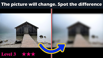 Spot the changing difference #357 | Pictures Puzzle | The photo will change | Brain training