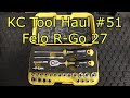 KC Tool Haul #51: Felo R-Go 27 Piece 1/4" Drive Socket Set