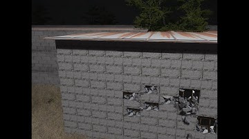 Hurricane (Open-World) with Individual Concrete Block/Brick Destruction- Extortionist Play (Unity3d)