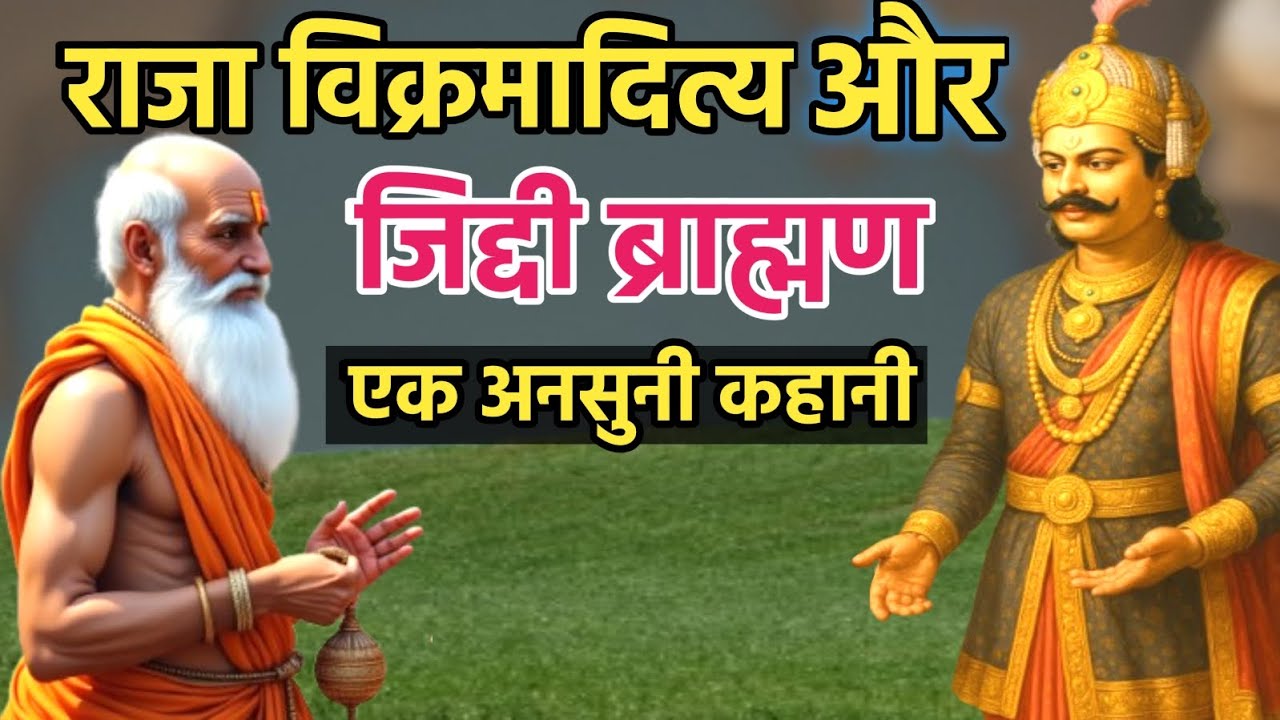 राजा विक्रमादित्य और जिद्दी ब्राह्मण की कहानी