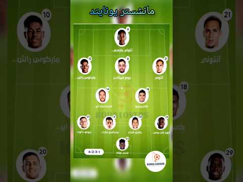 تشكيل مباراة اليوم بين مانشستر يونايتد و نوتنغهام فورست #shorts l تشكيل مباراة اليوم بين مانشستر يونايتد و نوتنغهام فورست #shorts l Thumbnail