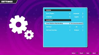 Fall Guys: How to Enable Cross-Platform Matchmaking Tutorial! (Season 4.5 Dave Update) screenshot 2