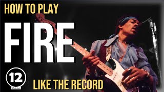Fire - The Jimi Hendrix Experience | Guitar Lesson
