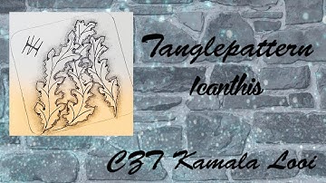 How To Draw Tanglepattern Icanthis