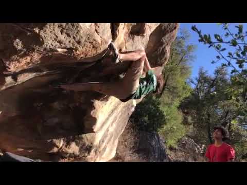 Beta Video for climb First Come First Served v10, Santa Barbara