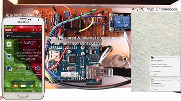 Arduino Ethernet Shield Instant Mobile / PC Alerts Part 1