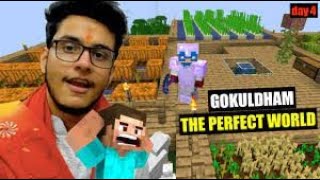 The Perfect Minecraft World   Gokuldham SMP Day 4 @Live Insaan