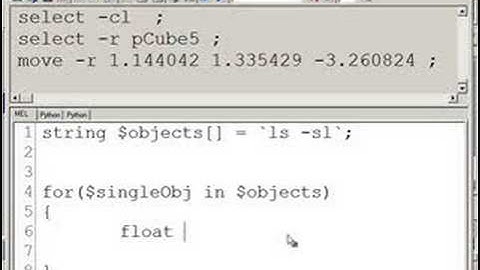 Maya MEL intro tutorial (part_05)