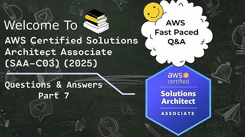 AWS Certified Solutions Architect Associate (SAA-C03) | Part 7 | 500 Questions & Answers #2025#qanda