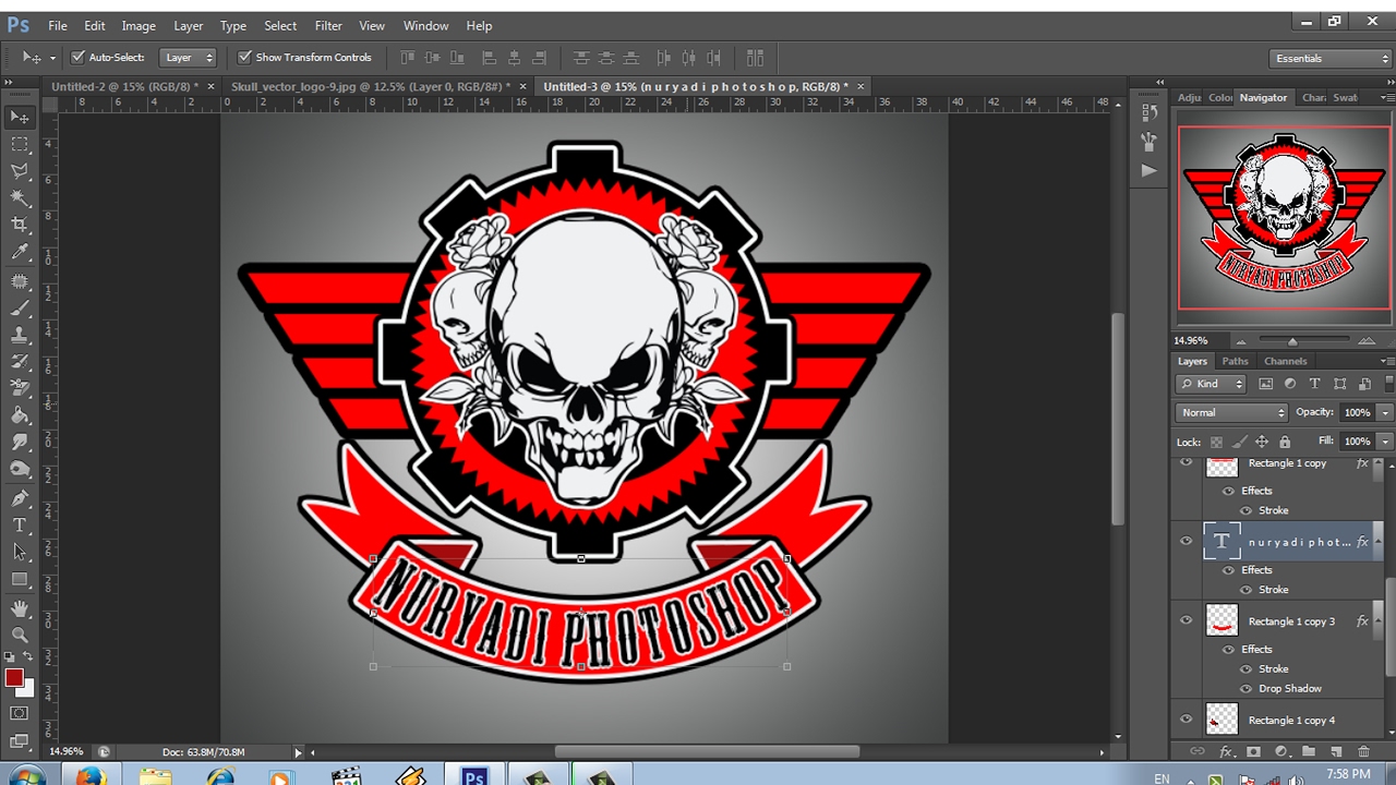 Contoh Desain Stiker Suporter – Contoh Banner