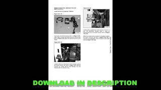 Bobcat S130 Skid Steer Workshop Manual PDF English – Complete Repair Guide