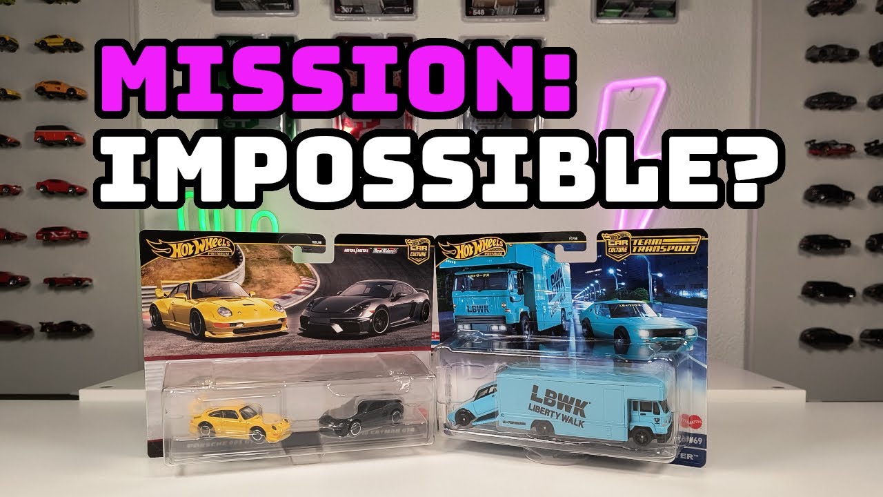 Unboxing/Review: Hot Wheels Car Culture Porsche 2-Pack (993 GT