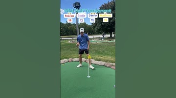 Mini Golf Tournament #7 | Hole 6 Part 1 #minigolf #minigolfcourse #minigolfing #golf #shorts