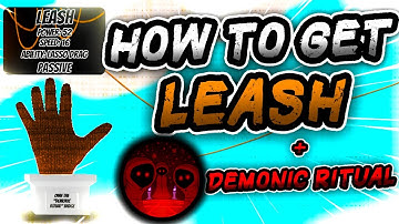 HOW to get the LEASH GLOVE + Demonic Ritual Badge in Slap Battles 🧵 - Roblox