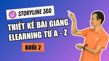 Thiết kế bài giảng Elearning bằng Articulate storyline từ A - Z (buổi 2) |Bùi Duy Phương.