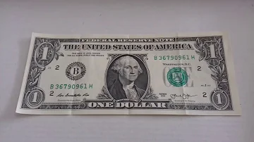 Qui est l'homme sur le billet de 1 dollar