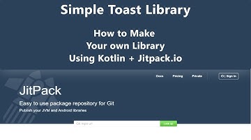 How to create android studio library - Kotlin