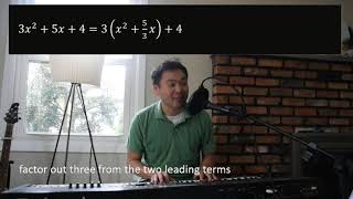 The completing the square song (to the tune of Humpty Dumpty) screenshot 3