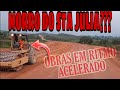 BR 163,MORRO DO STA JULIA, ATUALIZANDO OS KM QUE FALTA ASFALTAR "(18/10/19)