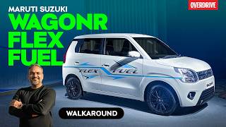 Maruti Suzuki WagonR Flex Fuel Walkaround | All You Need To Know | OVERDRIVE