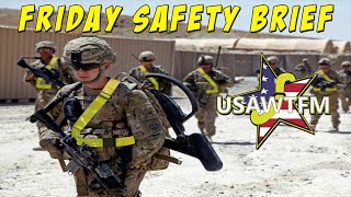 Army Safety Brief - 12AUG16