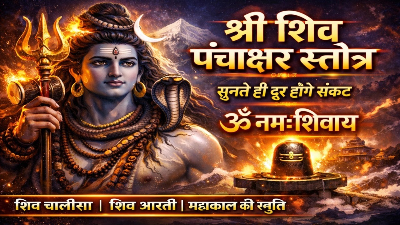 हर मनोकामना पूर्ण करने वाली शिव वाणी | Shiv Panchakshar Stotra