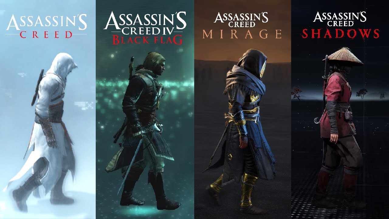 Loading Screen in EVERY Assassin's Creed Game! - YouTube