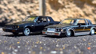 M2 1987 ビュイック・リーガル　Tタイプ 1987 Buick Regal T-type Customized 1/64 Scale Diecast Car