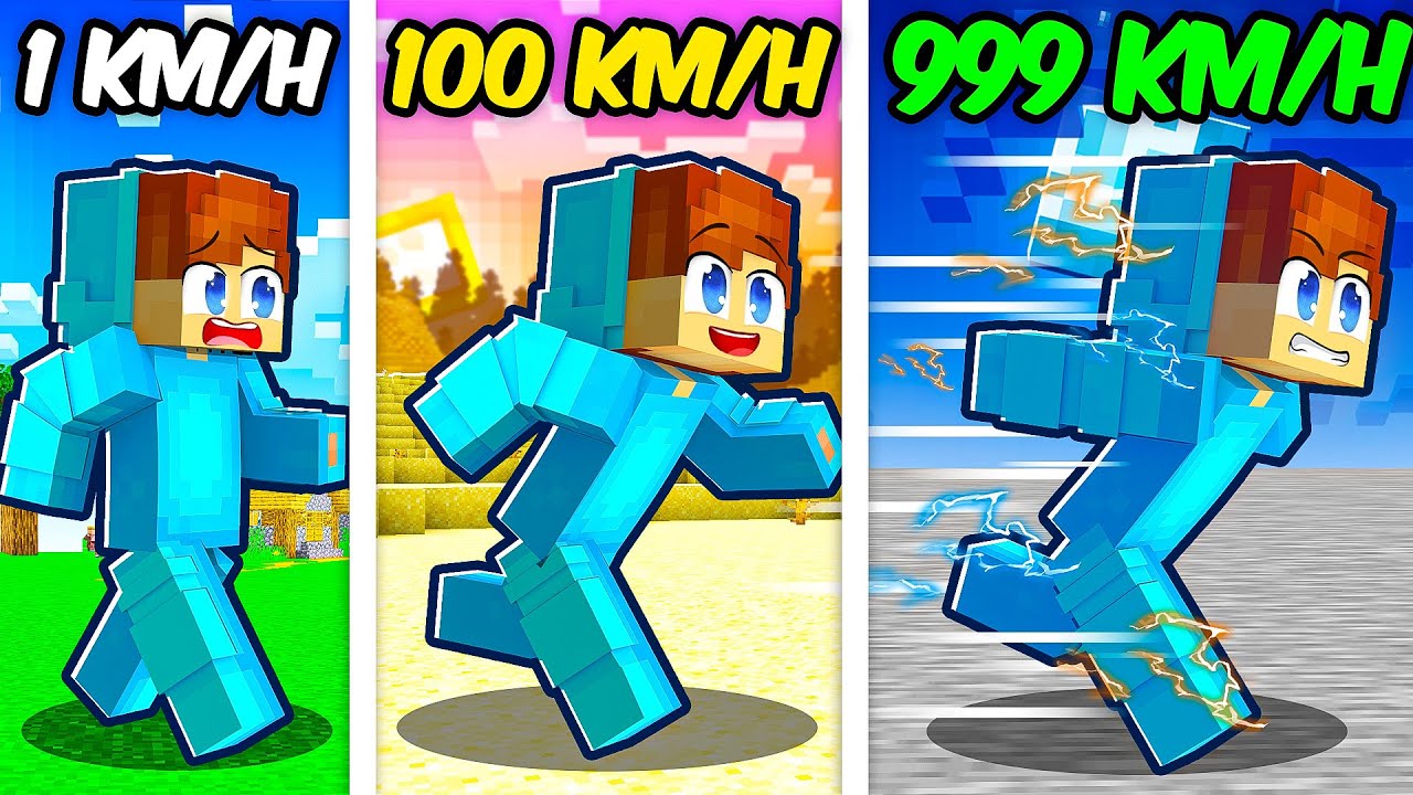 Springer 3,957,861 KM/H i Minecraft!