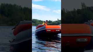 Мотор 20 л.с. на 9 винте - замер максимальной скорости