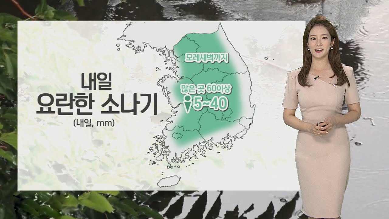 [날씨] 모레까지 밤낮없는 더위...내륙 요란한 소나기 / 연합뉴스TV (YonhapnewsTV)