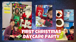 Christmas Party at Ezekiel's Daycare | Fun Party Activities | Santa Claus | ELF | Christmas Gift