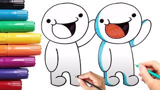 How to Draw The Odd 1s Out | Step-by-Step How to Draw The Odd 1s Out | Step-by-Step