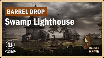 Swamp Lighthouse Environment | Showcase | Game-Ready for Unreal Engine 5 | Barrel & Bark