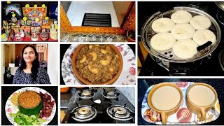 Indian evening 5pm - 9pm Routine || Kitchen Cleaning , Evening Tea, Indian Dinner prep|| Nalla karam